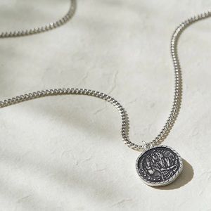 NWT Alex and Ani Silver Parvati Charm Necklace